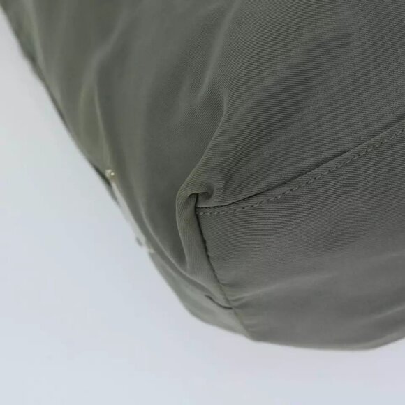 PRADA Shoulder Bag Nylon Khaki Auth - Picture 10 of 16